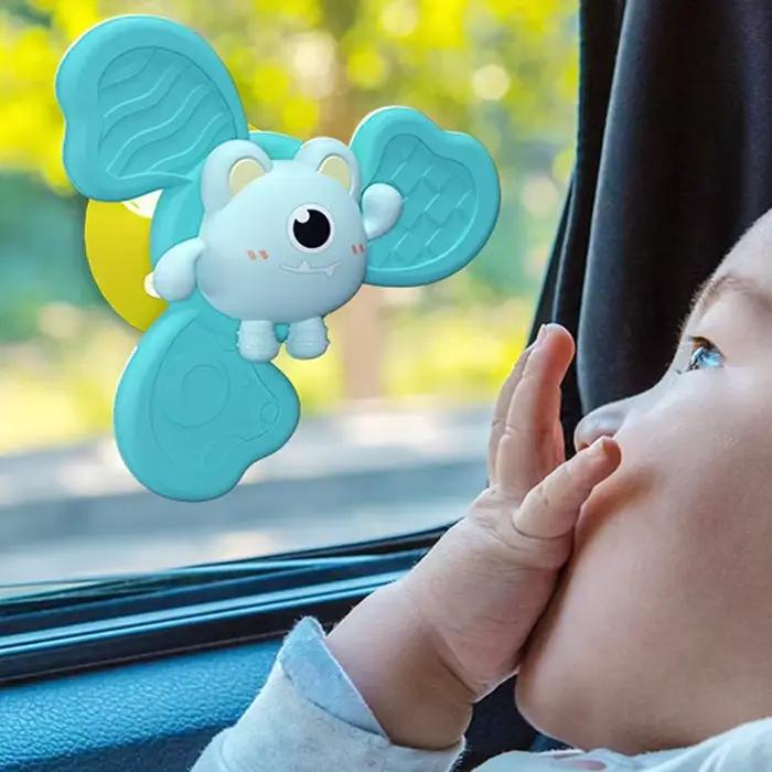 Jouets de bain macroupta ventouse spinner hochets de dessin animé éducatifs pour enfants cadeaux occassions spéciales 0-3 ans 3-6 ans