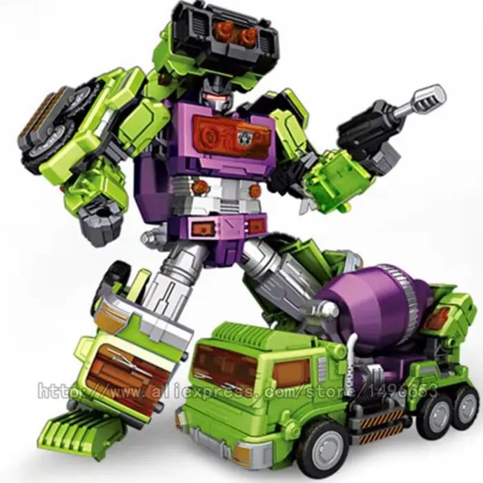 Nouveau NBK dévastateur jouet garçon Transformation KO G1 Robot voiture Anime figurine sauvetage pelle grue crochet modèle enfant adulte jouets