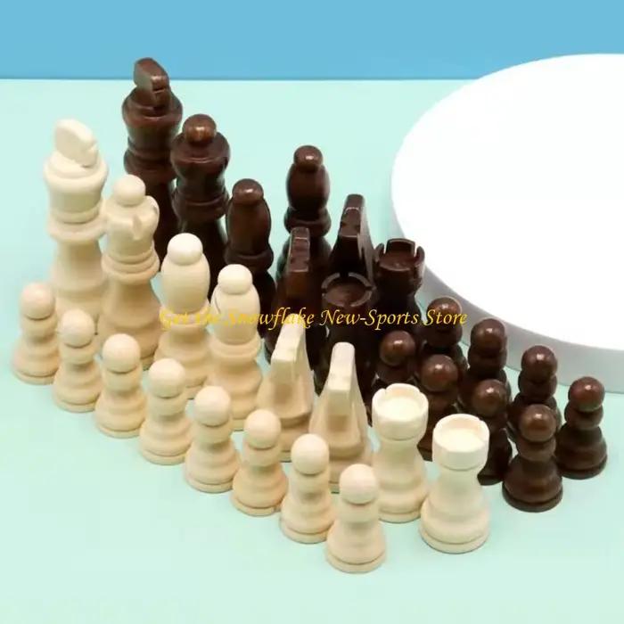 E56D 32 pièces figurines d'échecs internationales