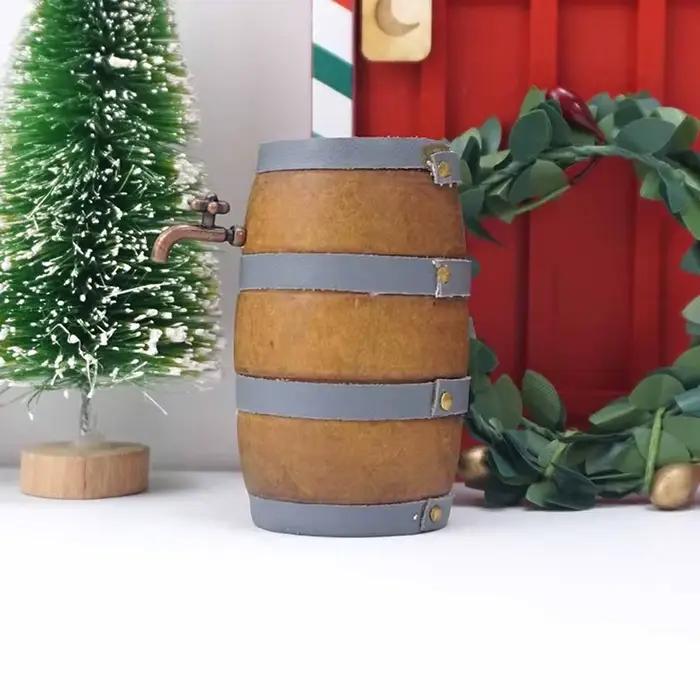 Bouteilles de vin rouge miniatures 1:12 pour maison de poupée