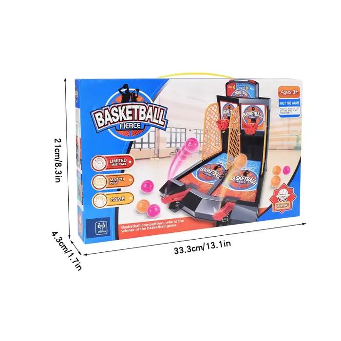 Jouets pour enfants : Jeu de tir de basket-ball à éjection par le doigt pour deux joueurs
