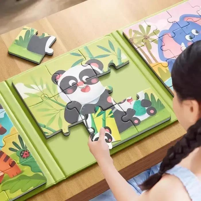 Puzzle magnétique pour enfants de 3 à 6 ans