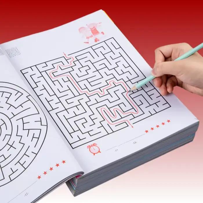 Jouets éducatifs pour enfants, livres de jeu de labyrinthe, exercices de formation à la concentration, cadeaux de noël