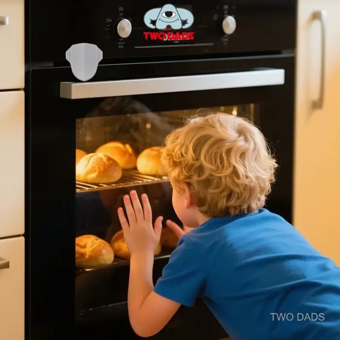 Serrures de four de sécurité pour enfants installation adhesives polyvalentes protections bebes maison occasions speciales