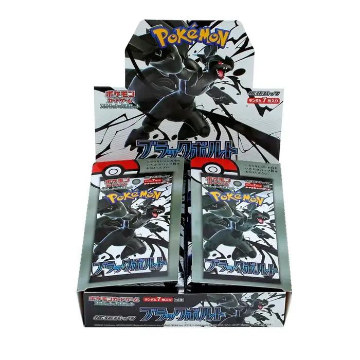 140 cartes/boîte Pokémon Écarlate et Violet 151 Japon SV2a SV11W Version Zekrom TCG Classics Expansion Booster Box Carte