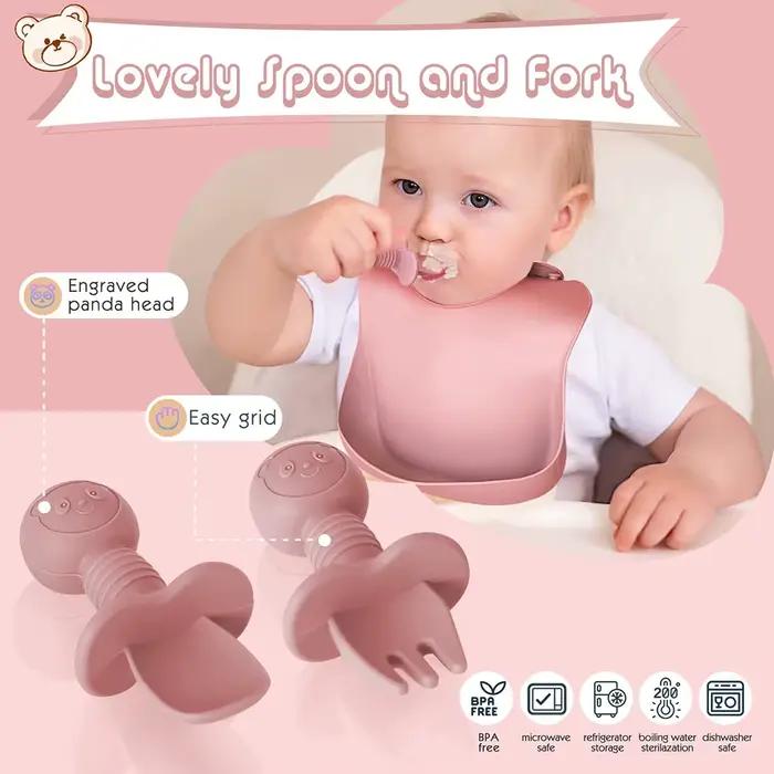 Ensemble de vaisselle en Silicone pour enfants