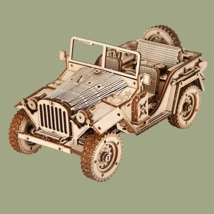 Puzzle 3D bricolage, jouet en bois