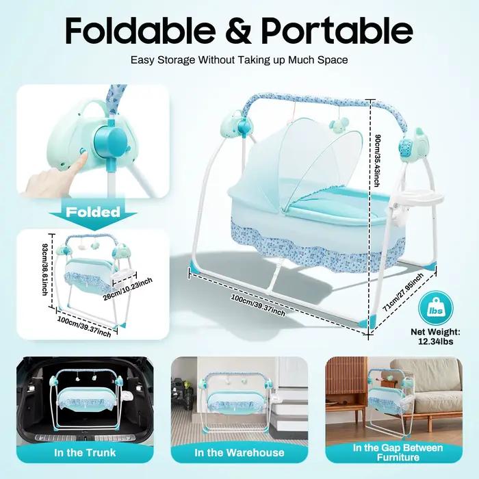 Balançoire électrique pour bébé
