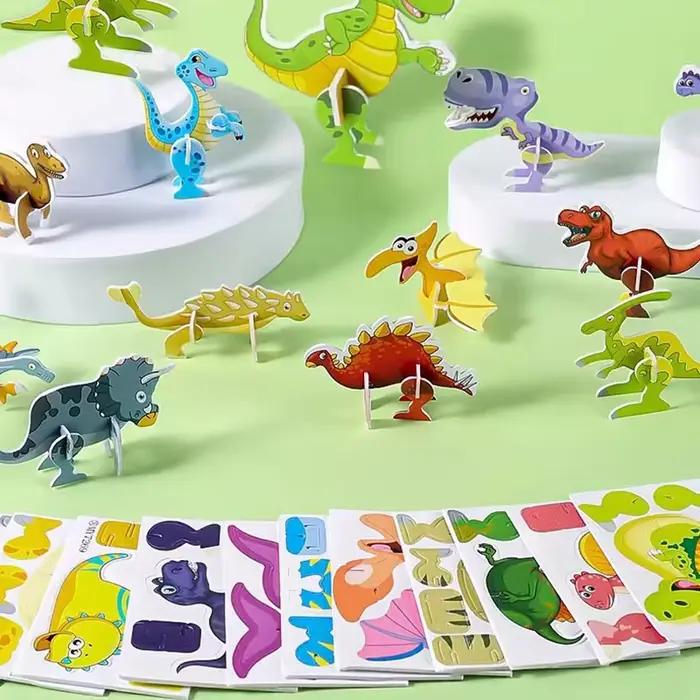 Puzzle 3D de dessin animé pour enfants