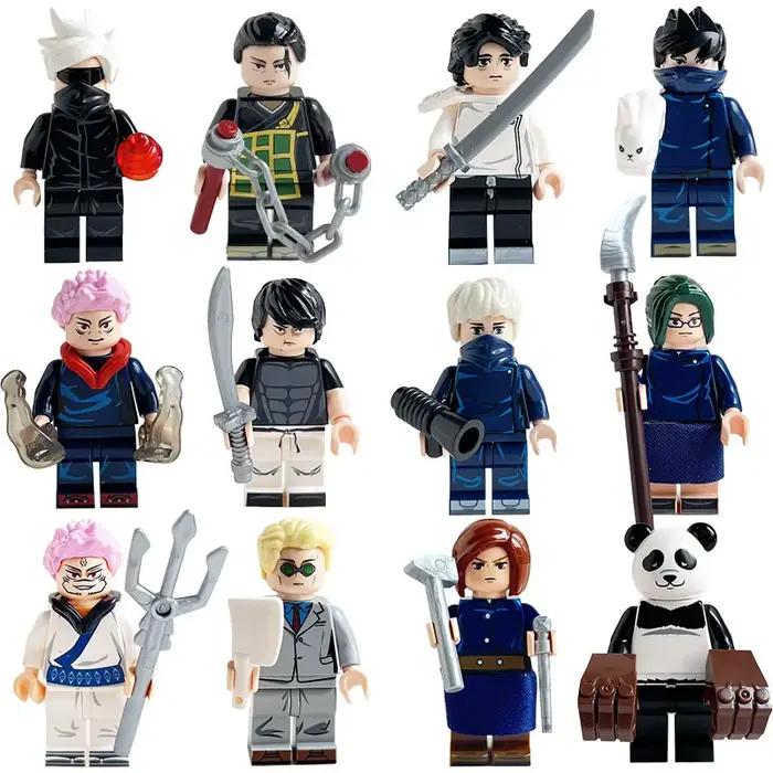 Jouet de construction de personnages de dessins animés