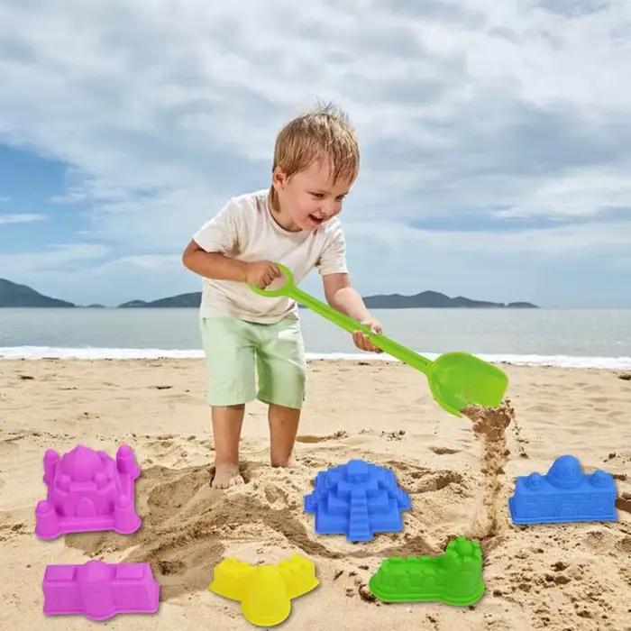 6 Pièces/Ensemble – Nouveaux Jouets Créatifs de Construction en Sable et Argile : Château