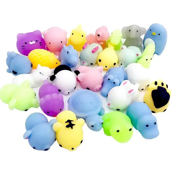 Mochi Squishy jouet animaux mignons Fidget presser jouets anti-Stress pour enfants cadeau drôle cadeaux de fête d'anniversaire prix de classe