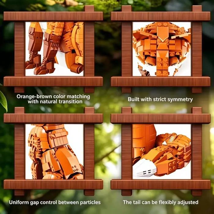 Ensemble de blocs de construction Forest Fox