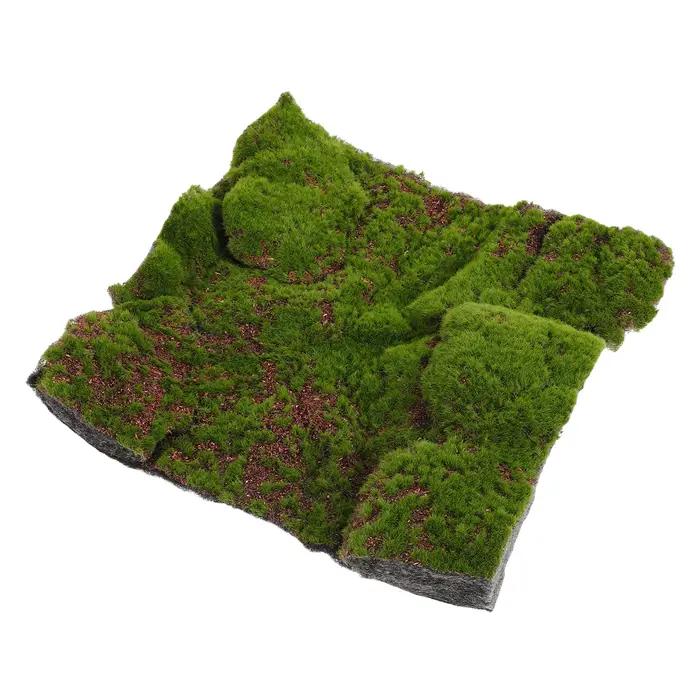 Tapis d'herbe artificielle en mousse simulée