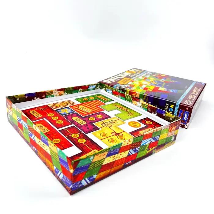 Jeu de société Patchwork Christmas – Jeu de stratégie classique pour les réunions entre amis et les soirées en famille
