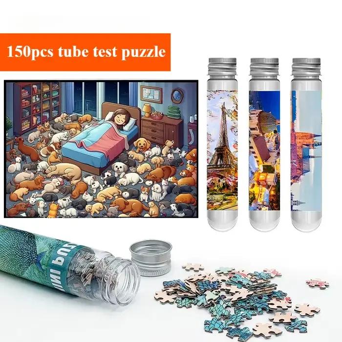 Mini puzzle 150 pièces 10x15cm - Animaux