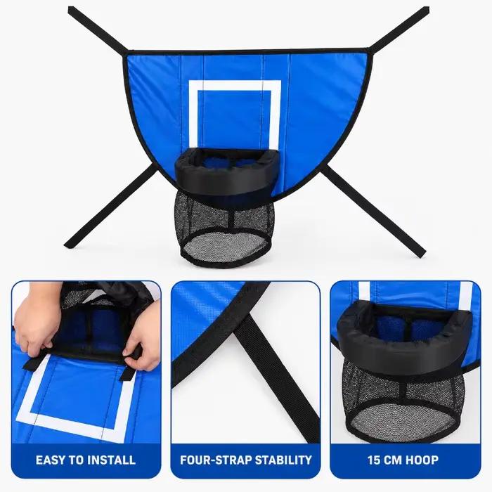 Ensemble de paniers de basket universels pour trampoline
