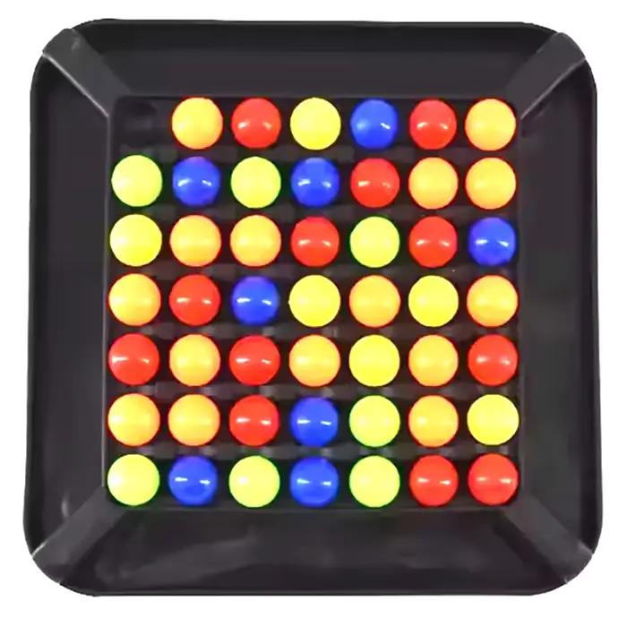 Fun Rainbow Solitaire : un jeu de société interactif et familial pour deux joueurs.