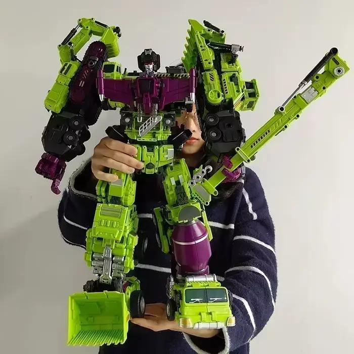 Nouveau NBK dévastateur jouet garçon Transformation KO G1 Robot voiture Anime figurine sauvetage pelle grue crochet modèle enfant adulte jouets