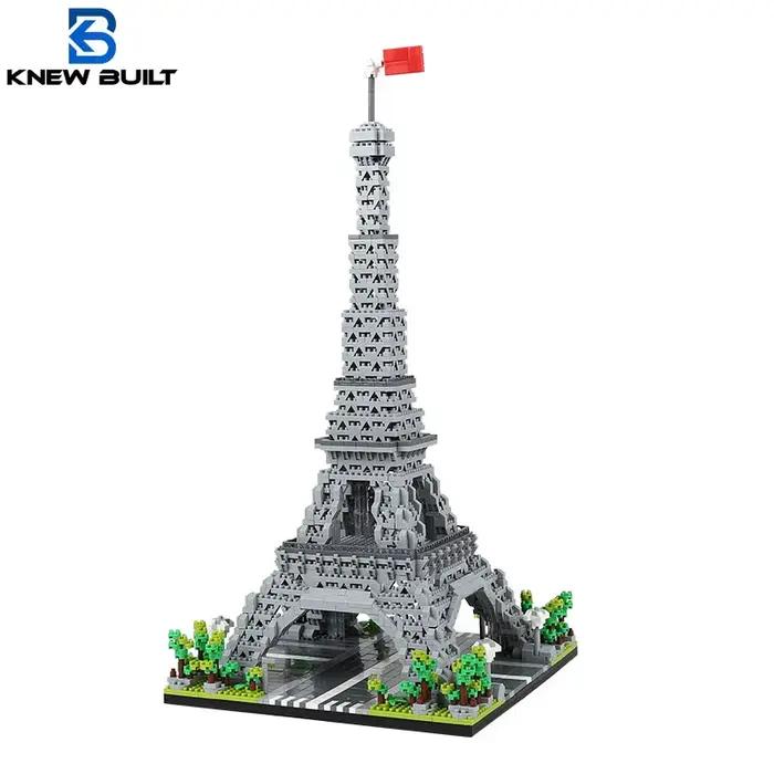 KNEW BUILT – paires de blocs de Construction tour Eiffel