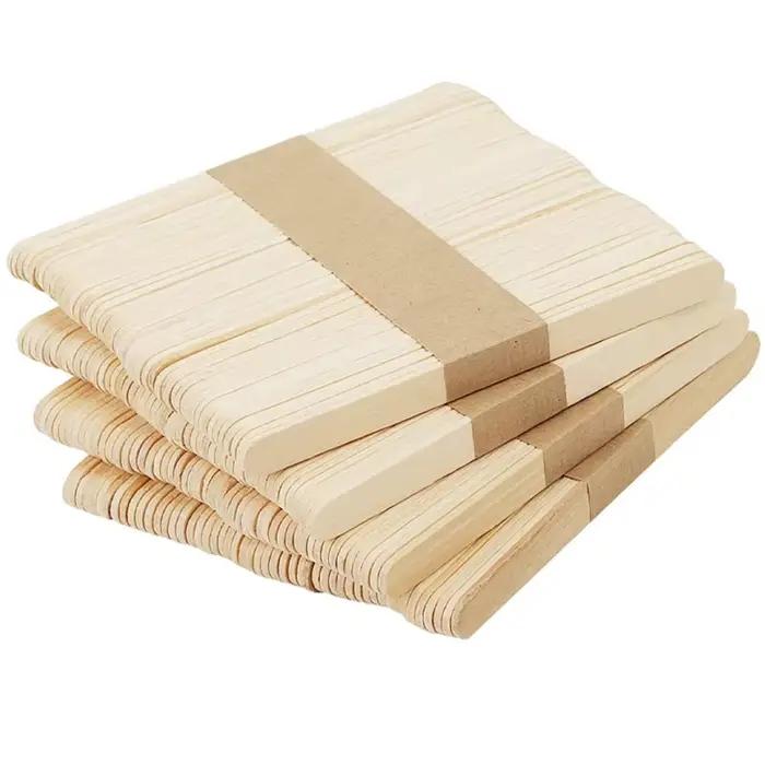 Bâtonnets d'artisanat en bois, bâtonnets de crème glacée, bâtonnets de popsicle, adaptés à la construction de modèles pour enfants, artisanat et création de projets d'artisanat en bois