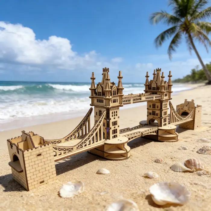 Puzzle en bois 3D : Modèle