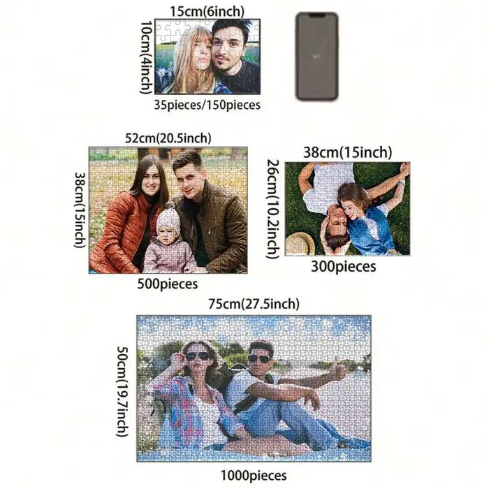 Puzzle personnalisé avec photo de groupe
