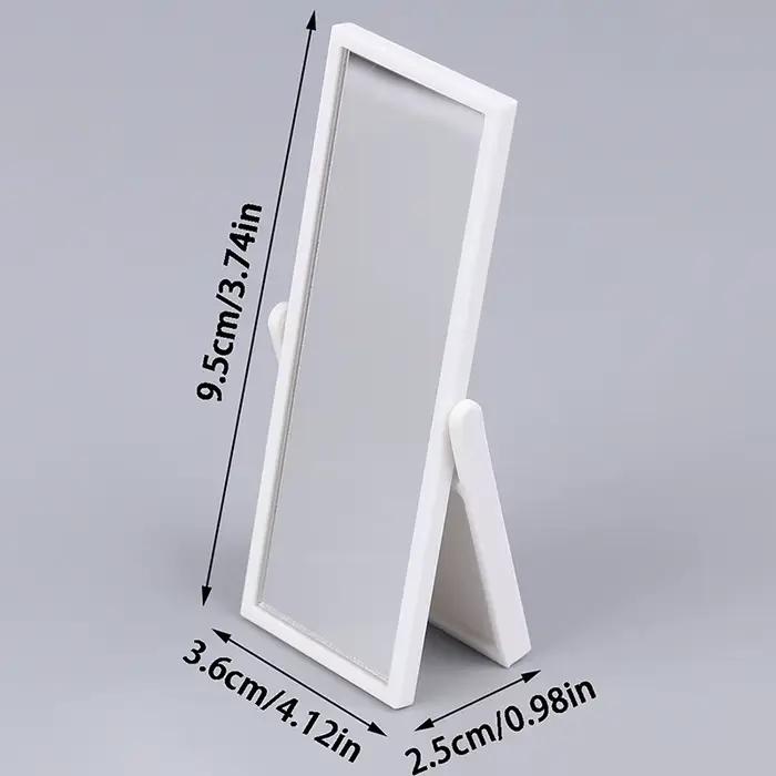 Maison de poupée miniature 1:12 avec simulation de miroir pleine longueur et accessoires de meubles pour décoration de maison pour jouer et créer des histoires fantastiques