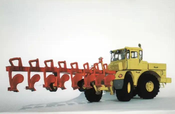 Kit de construction de tracteur Kirovets K-700A en carton pour adultes, modèle à l'échelle 1:32, jeu de cartes imprimées en couleur, idéal pour les amateurs de bricolage et de modélisme