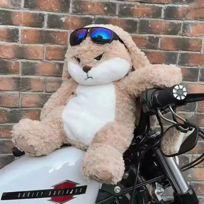Lapin en peluche à longues oreilles pour enfants