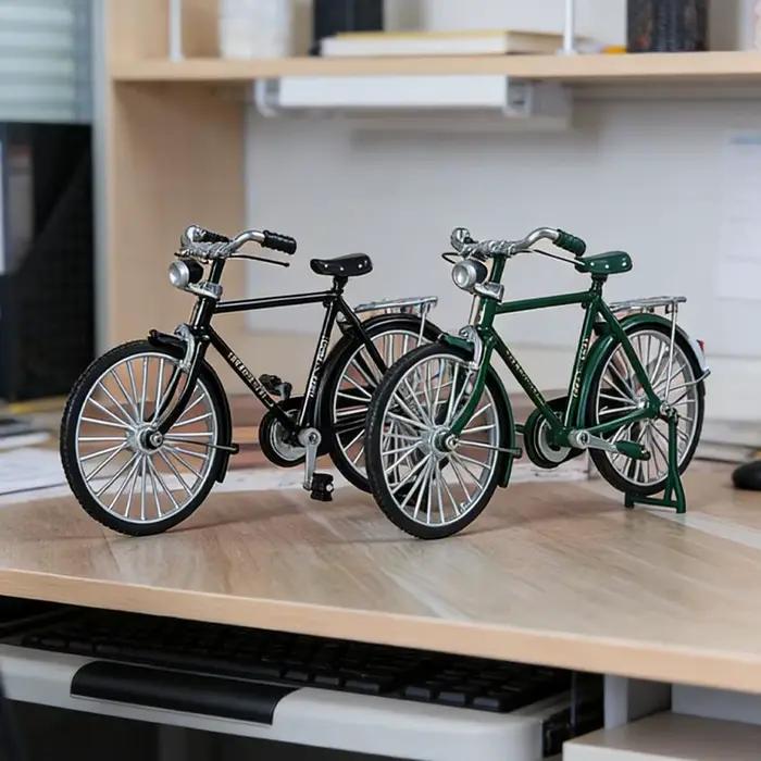 Modèle de vélo miniature en alliage à assembler soi-même 1:10