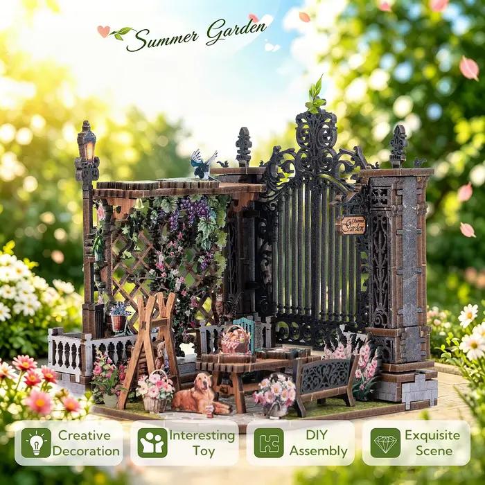 Kit de maison miniature vintage DIY