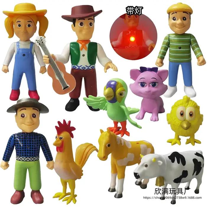 Figurines d'action de la ferme heureuse pour enfants
