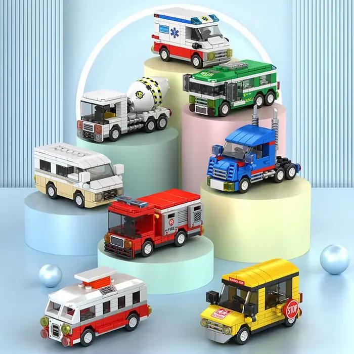 Bloc de construction de petites particules