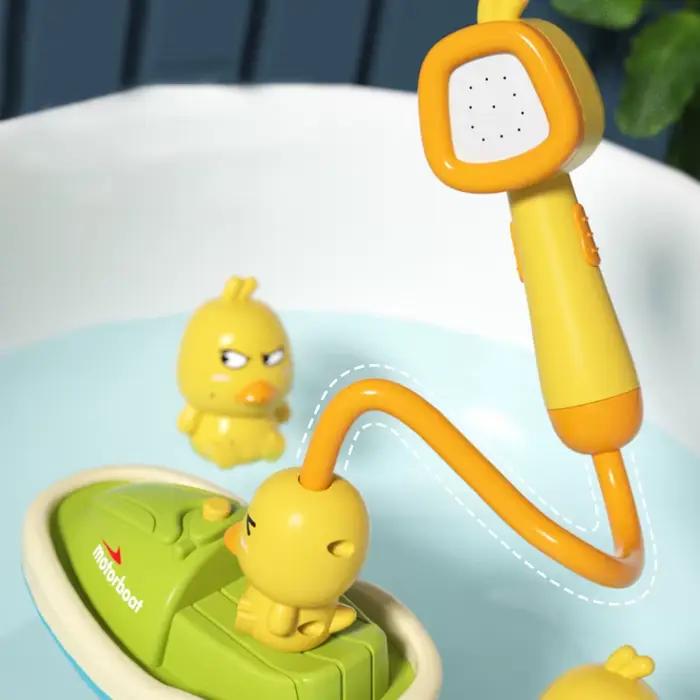 Baby Shower salle de bain jeu d'eau petit canard jaune fleur douche dispositif divin jet
