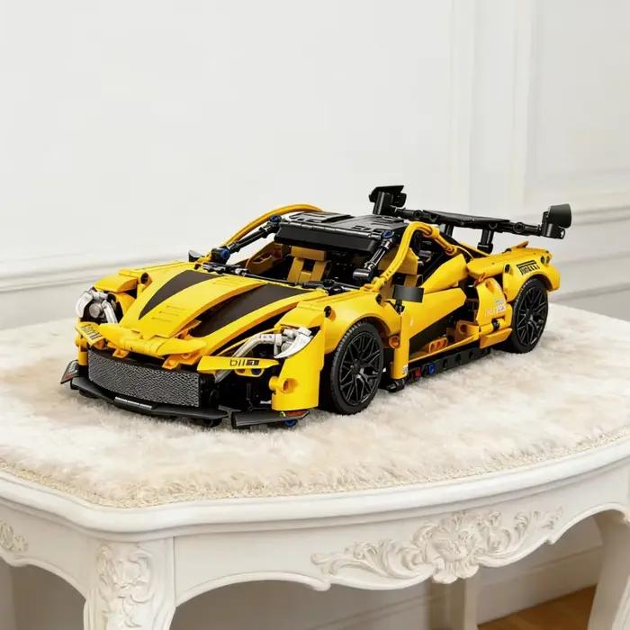 Ensemble de blocs de construction de voiture de sport 1:14