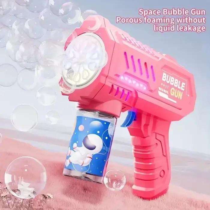 Pistolet à bulles électrique automatique pour enfants