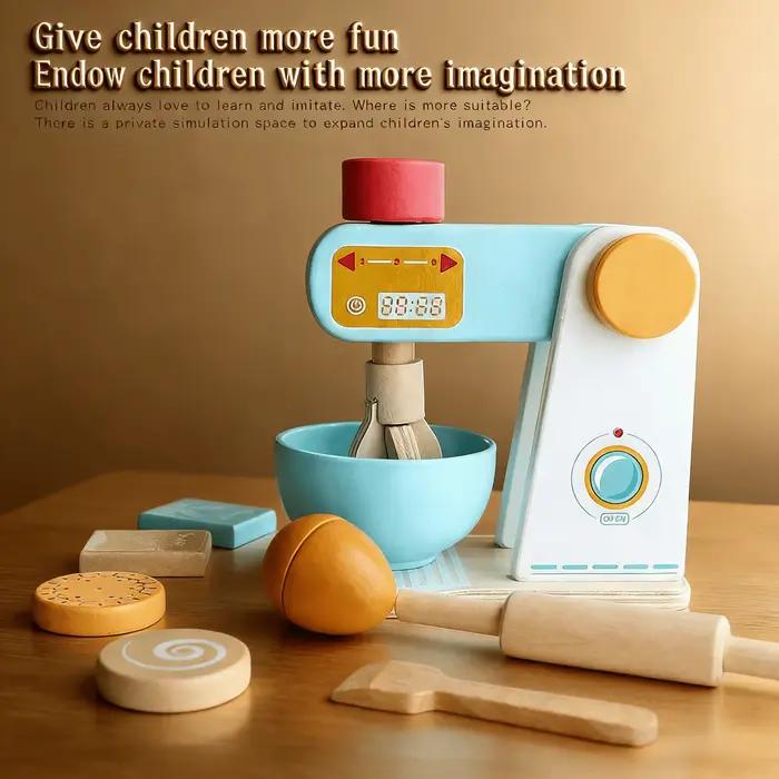 Ensemble d'accessoires de cuisine pour enfants : Aliments de jeu réalistes et jouets
