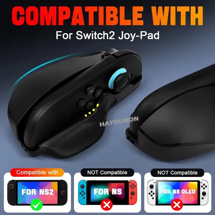 Manette de jeu pour Switch 2, poignées Joycons, contrôle et portabilité améliorés, 2 mini-poignées de souris pour Switch 2, livraison directe
