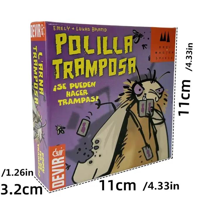 Mogel Motte Polilla Cards Jeu de société Devir-jeu fauve triche/Royal Xiaoqiang Cheating Moth