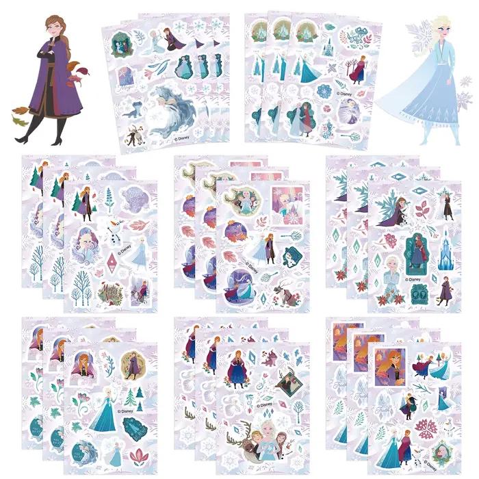 Autocollants de Puzzle Disney la reine des neiges