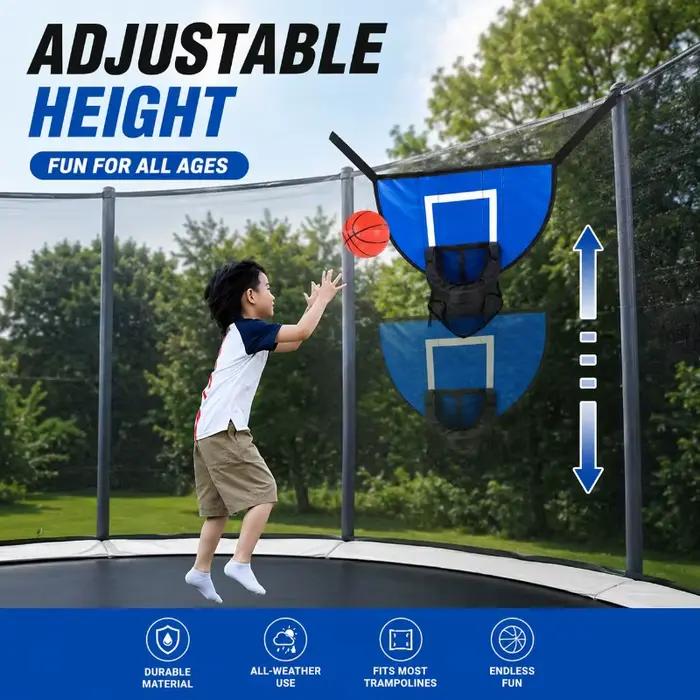 Ensemble de paniers de basket universels pour trampoline