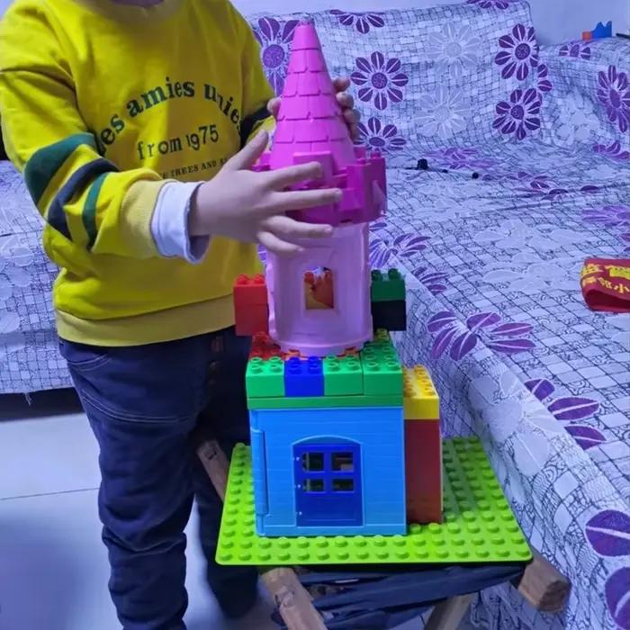 Grands blocs de construction pour château de princesse