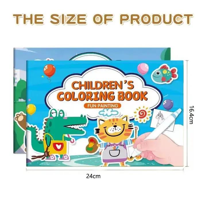Livres de coloriage pour enfants, garçons et filles, livre de dessin d'animaux pour bébés, jouets d'éducation précoce, jouet de dessin, bloc-notes
