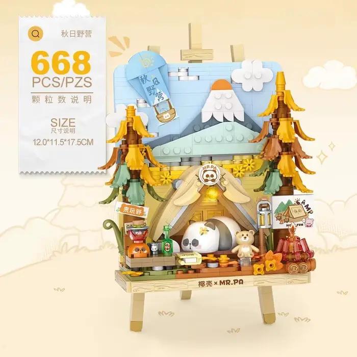 Jouet de blocs de construction de puzzle 3D – Un cadeau mignon et tendance pour les enfants