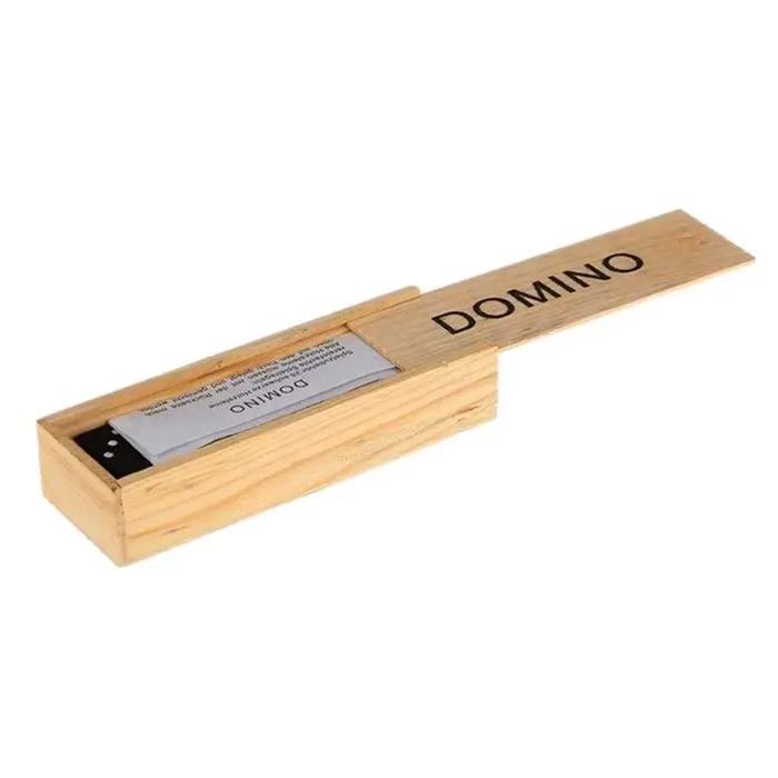 Kits de blocs de dominos en bois