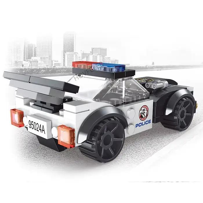 Hélicoptère de police, avion de ville, voiture SWAT blocs de construction kits de jouets pour enfants occasions spéciales