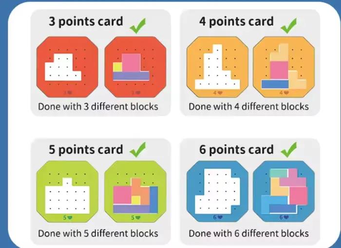 Jeu de puzzle ensemble de jouets pour enfants Montessori forme éducative correspondant cartes