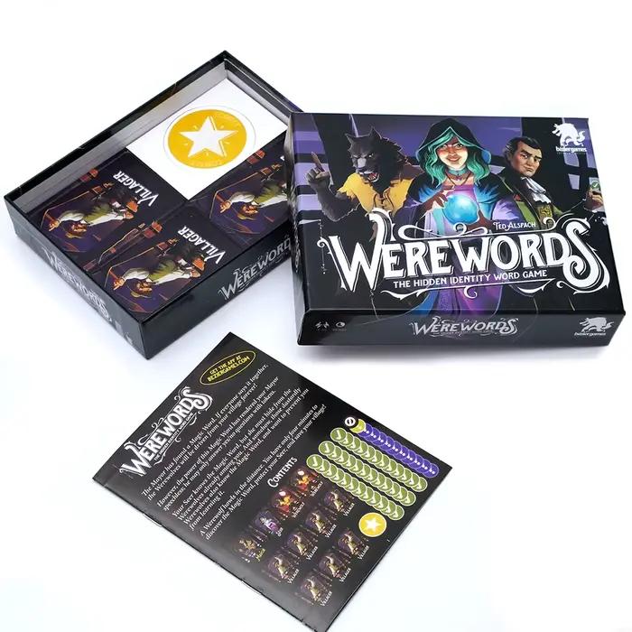 Jeu de société Werewords amusant pour les familles