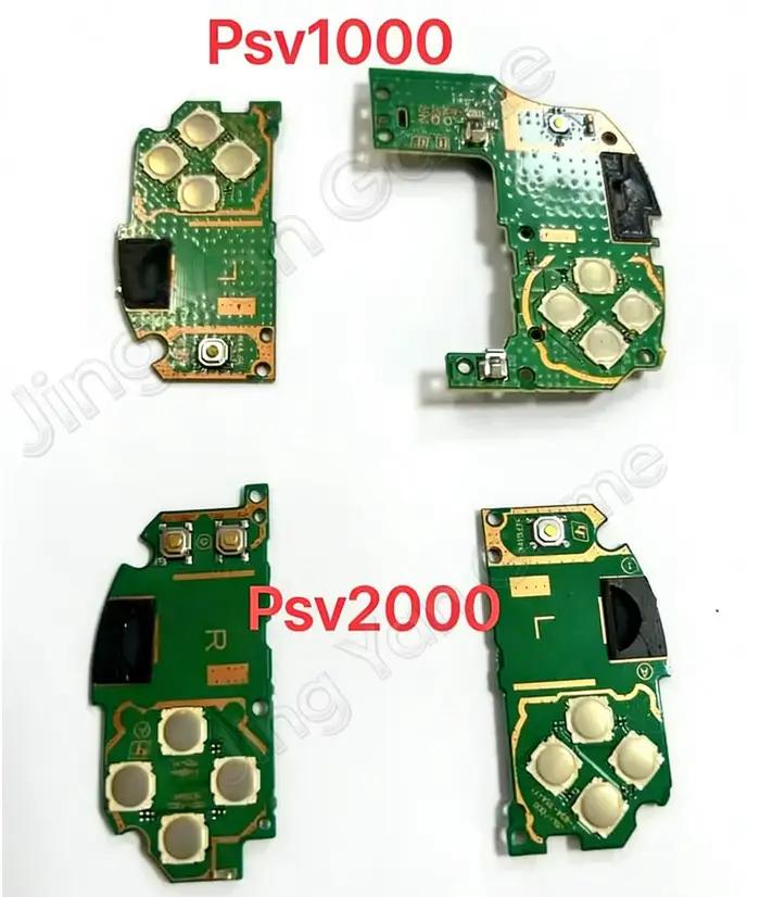 Module de boutons gauche/droite et de sélection de circuit pour console VITA PSV 1000/2000 – Remplacement du clavier
